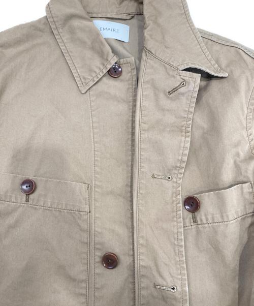 LEMAIRE（ルメール）LEMAIRE (ルメール) MILITARY OVERSHIRT - COTTON TWILL ブラウン サイズ:Mの古着・服飾アイテム