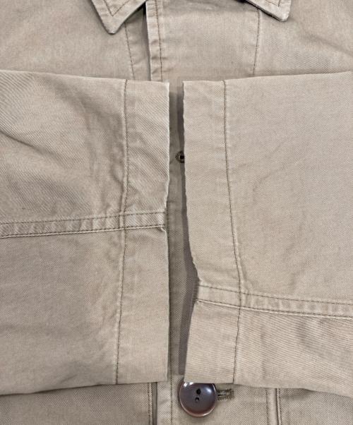 LEMAIRE（ルメール）LEMAIRE (ルメール) MILITARY OVERSHIRT - COTTON TWILL ブラウン サイズ:Mの古着・服飾アイテム