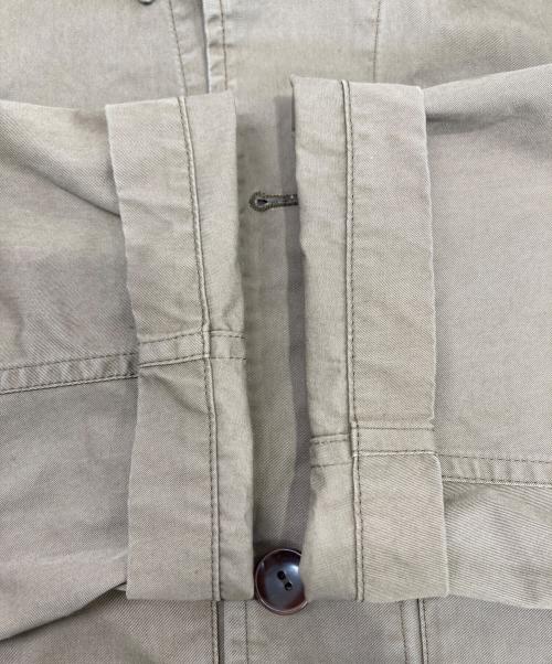 LEMAIRE（ルメール）LEMAIRE (ルメール) MILITARY OVERSHIRT - COTTON TWILL ブラウン サイズ:Mの古着・服飾アイテム