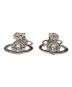 Vivienne Westwood（ヴィヴィアンウエストウッド）の古着「NANO SOLITAIREピアス」｜シルバー