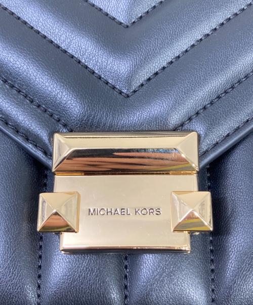 MICHAEL KORS（マイケル・コース）MICHAEL KORS (マイケル・コース) チェーンショルダーバッグ ブラックの古着・服飾アイテム