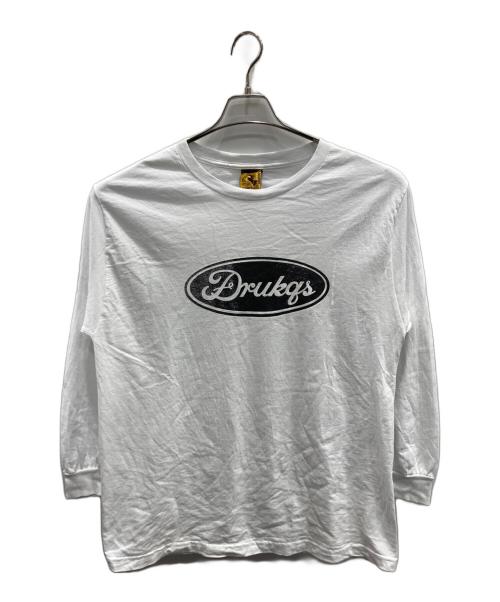 nonmercix（ノンメルシー）nonmercix (ノンメルシー) 長袖カットソー ホワイト サイズ:Lの古着・服飾アイテム