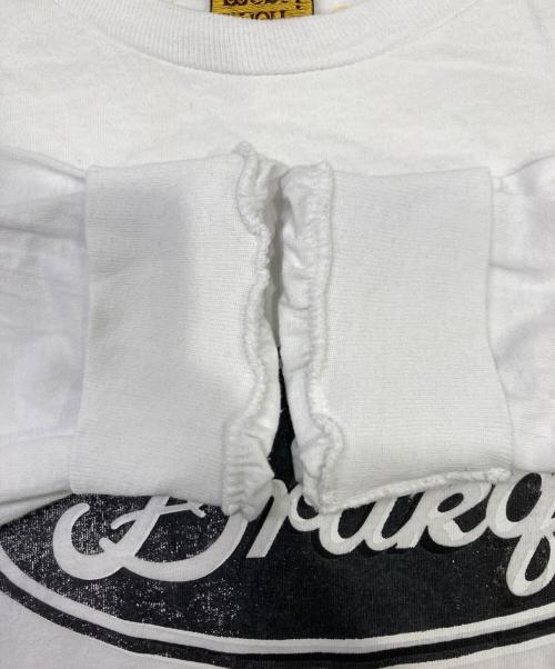 nonmercix（ノンメルシー）nonmercix (ノンメルシー) 長袖カットソー ホワイト サイズ:Lの古着・服飾アイテム