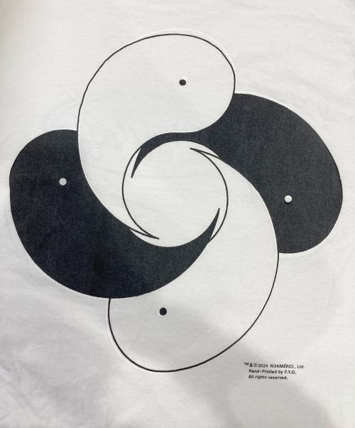 nonmercix（ノンメルシー）nonmercix (ノンメルシー) 長袖カットソー ホワイト サイズ:Lの古着・服飾アイテム