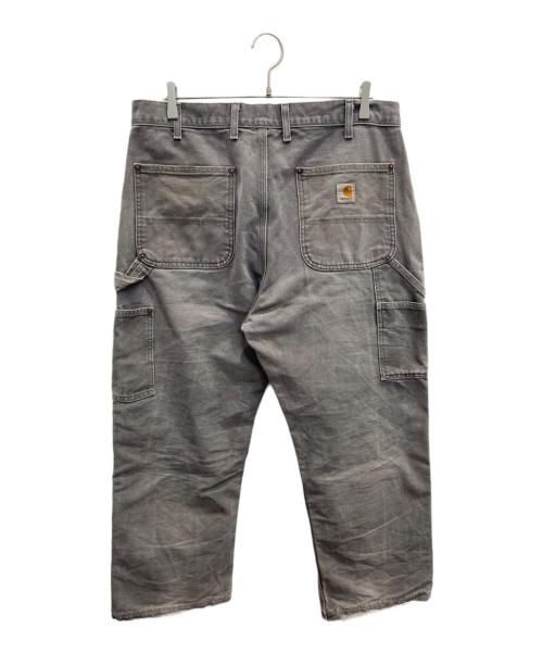 CarHartt（カーハート）CarHartt (カーハート) ダブルニーパンツ グレー サイズ:91㎝（W36）の古着・服飾アイテム