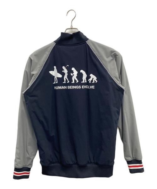 rough swell（ラフアンドスウェル）rough swell (ラフアンドスウェル) 中綿ジャケット グレー サイズ:Mの古着・服飾アイテム