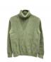 AURALEE（オーラリー）の古着「タートルネックニット」｜グリーン