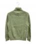 AURALEE (オーラリー) タートルネックニット グリーン サイズ:L（4）：8000円
