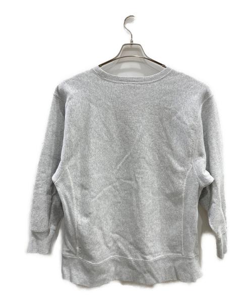 Champion（チャンピオン）Champion (チャンピオン) WTAPS (ダブルタップス) クルーネックスウェット グレー サイズ:LARGEの古着・服飾アイテム