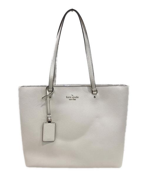 Kate Spade（ケイトスペード）Kate Spade (ケイトスペード) トートバッグ アイボリー 未使用品の古着・服飾アイテム