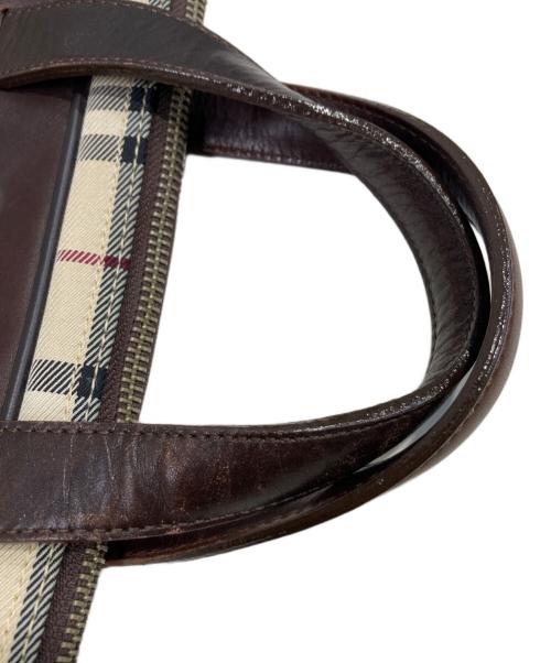 BURBERRY（バーバリー）BURBERRY (バーバリー) ノヴァチェックブリーフケース ベージュの古着・服飾アイテム