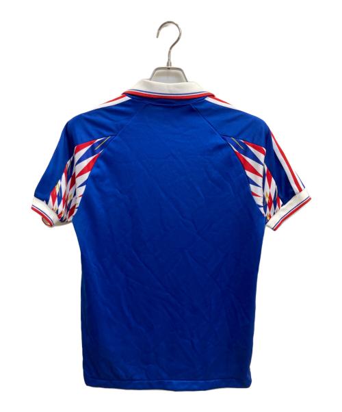 adidas（アディダス）adidas (アディダス) ゲームシャツ ブルー サイズ:Mの古着・服飾アイテム