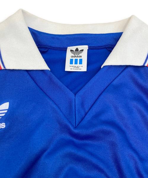 adidas（アディダス）adidas (アディダス) ゲームシャツ ブルー サイズ:Mの古着・服飾アイテム