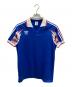 adidas（アディダス）の古着「ゲームシャツ」｜ブルー