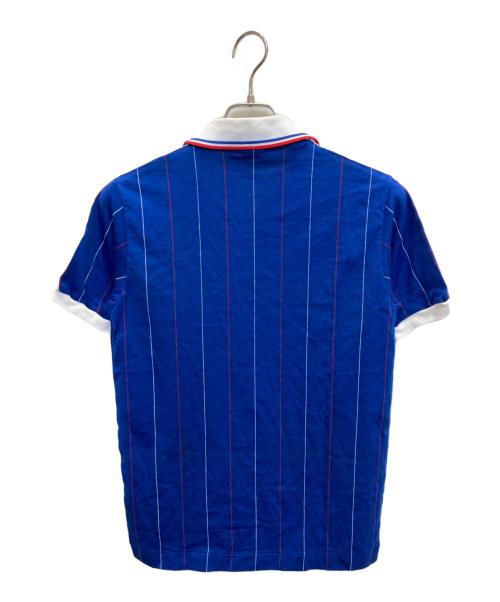 adidas（アディダス）adidas (アディダス) ゲームシャツ ブルー サイズ:Mの古着・服飾アイテム