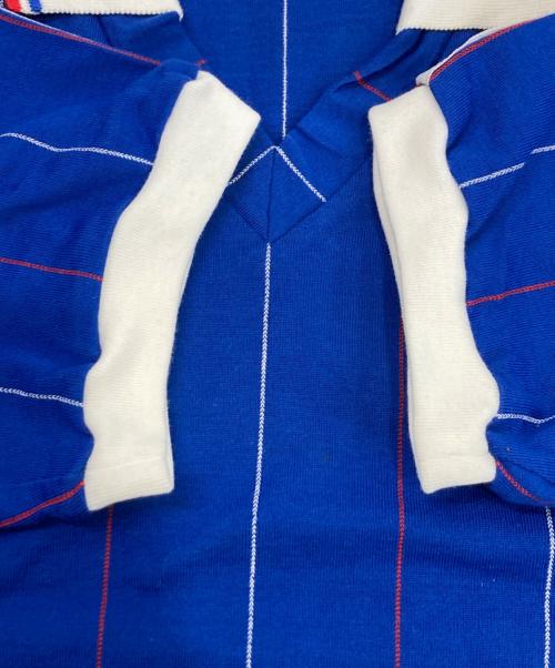 adidas（アディダス）adidas (アディダス) ゲームシャツ ブルー サイズ:Mの古着・服飾アイテム