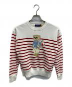 POLO RALPH LAURENポロ・ラルフローレン）の古着「ポロベアボーダーウェット」｜ホワイト