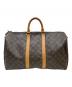 LOUIS VUITTON (ルイ ヴィトン) トラベルバッグ ブラウン：48000円