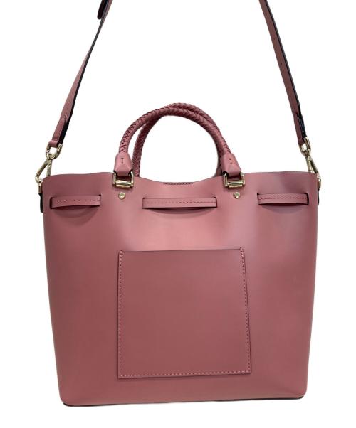 MICHAEL KORS（マイケル・コース）MICHAEL KORS (マイケル・コース) 2WAYバッグ ピンクの古着・服飾アイテム