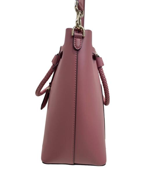 MICHAEL KORS（マイケル・コース）MICHAEL KORS (マイケル・コース) 2WAYバッグ ピンクの古着・服飾アイテム