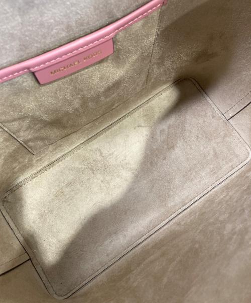 MICHAEL KORS（マイケル・コース）MICHAEL KORS (マイケル・コース) 2WAYバッグ ピンクの古着・服飾アイテム