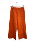 CFCLシーエフシーエル）の古着「ニットパンツ」｜オレンジ