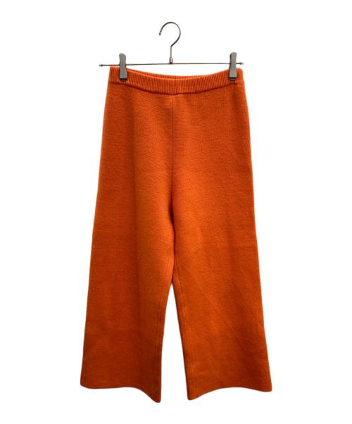 CFCL（シーエフシーエル）CFCL (シーエフシーエル) ニットパンツ オレンジ サイズ:Lの古着・服飾アイテム