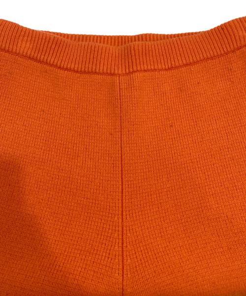 CFCL（シーエフシーエル）CFCL (シーエフシーエル) ニットパンツ オレンジ サイズ:Lの古着・服飾アイテム