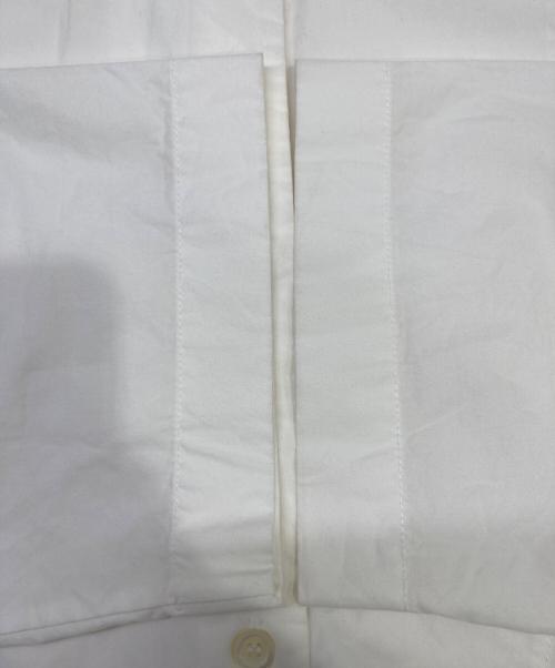 LOEWE（ロエベ）LOEWE (ロエベ) アシンメトリーシャツワンピース ホワイト サイズ:Mの古着・服飾アイテム