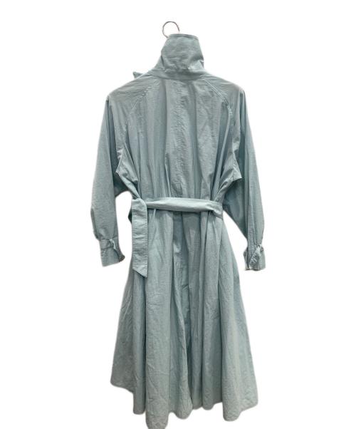 MaxMara（マックスマーラ）MaxMara (マックスマーラ) トレンチコート スカイブルー サイズ:40の古着・服飾アイテム