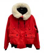 COACHコーチ）の古着「ショートパーカ」｜レッド