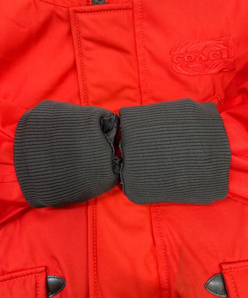 COACH（コーチ）COACH (コーチ) ショートパーカ レッド サイズ:Sの古着・服飾アイテム