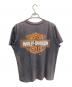 HARLEY-DAVIDSON (ハーレーダビッドソン) プリントTシャツ ブラック サイズ:L：12000円
