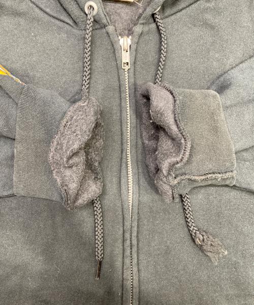 HARLEY-DAVIDSON（ハーレーダビッドソン）HARLEY-DAVIDSON (ハーレーダビッドソン) ジップパーカー ブラック サイズ:Sの古着・服飾アイテム