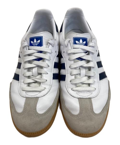 adidas（アディダス）adidas (アディダス) スニーカー ホワイト×ネイビー サイズ:27.5㎝の古着・服飾アイテム