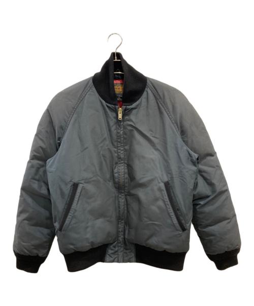 Eddie Bauer（エディーバウアー）Eddie Bauer (エディーバウアー) 復刻オールパーパスダウンジャケット グレー サイズ:Sの古着・服飾アイテム