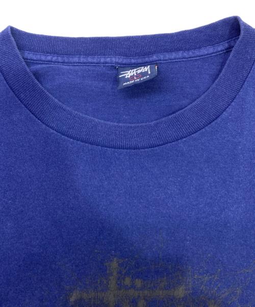 stussy（ステューシー）stussy (ステューシー) Tシャツ ネイビー サイズ:Lの古着・服飾アイテム