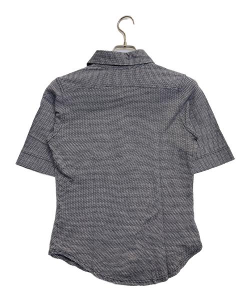 Vivienne Westwood man（ヴィヴィアン ウェストウッド マン）Vivienne Westwood man (ヴィヴィアン ウェストウッド マン) ポロシャツ ブラック×ホワイト サイズ:Lの古着・服飾アイテム