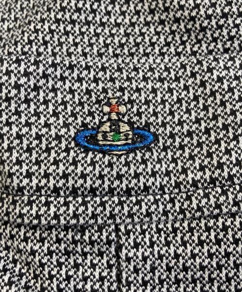 Vivienne Westwood man（ヴィヴィアン ウェストウッド マン）Vivienne Westwood man (ヴィヴィアン ウェストウッド マン) ポロシャツ ブラック×ホワイト サイズ:Lの古着・服飾アイテム