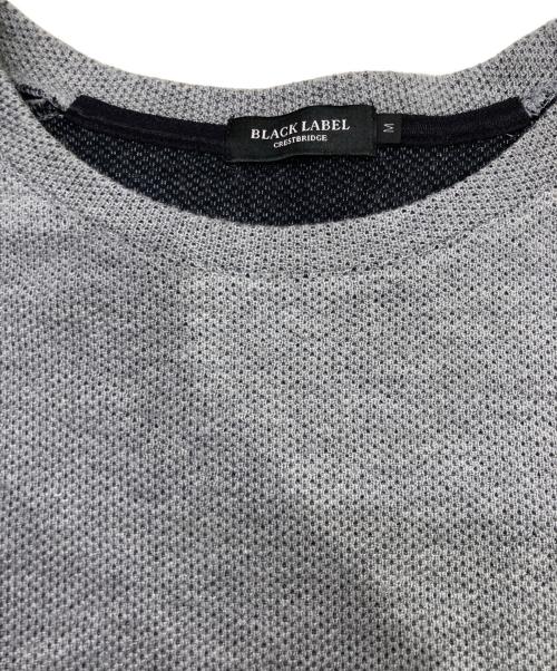 BLACK LABEL CRESTBRIDGE（ブラックレーベル クレストブリッジ）BLACK LABEL CRESTBRIDGE (ブラックレーベル クレストブリッジ) カットソー グレー サイズ:Mの古着・服飾アイテム