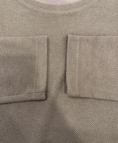 BLACK LABEL CRESTBRIDGE（ブラックレーベル クレストブリッジ）BLACK LABEL CRESTBRIDGE (ブラックレーベル クレストブリッジ) カットソー ベージュ サイズ:Mの古着・服飾アイテム