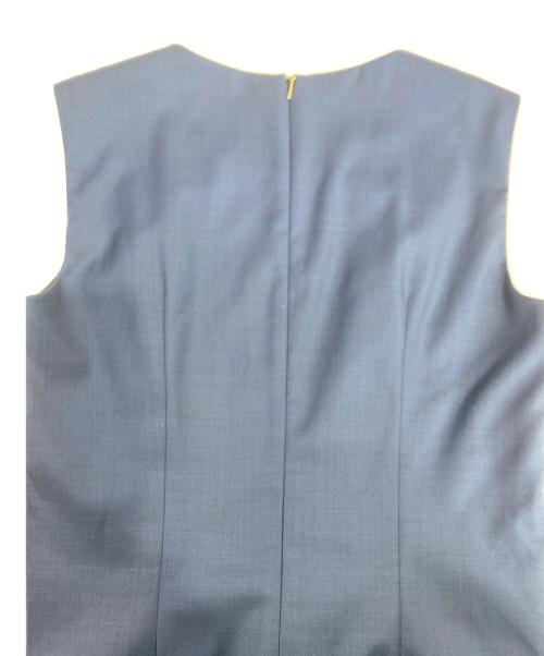 BOSS（ボス）BOSS (ボス) ノースリーブワンピース ネイビー サイズ:UK8の古着・服飾アイテム