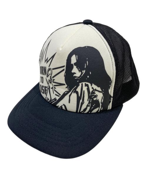 Hysteric Glamour（ヒステリックグラマー）Hysteric Glamour (ヒステリックグラマー) BORN TO LOSE メッシュキャップ ブラックの古着・服飾アイテム