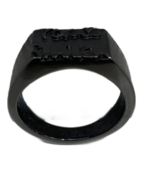 PAUL SMITH（ポールスミス）PAUL SMITH (ポールスミス) Cropped Logo Ring ブラック サイズ:21号の古着・服飾アイテム
