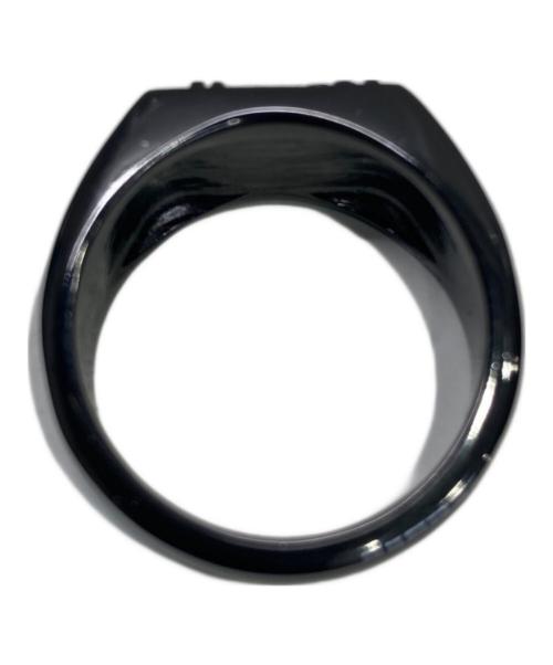 PAUL SMITH（ポールスミス）PAUL SMITH (ポールスミス) Cropped Logo Ring ブラック サイズ:21号の古着・服飾アイテム