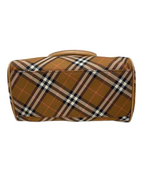 BURBERRY BLUE LABEL（バーバリー ブルー レーベル）BURBERRY BLUE LABEL (バーバリーロンドンブルーレーベル) ノヴァチェックハンドバッグ ブラウンの古着・服飾アイテム