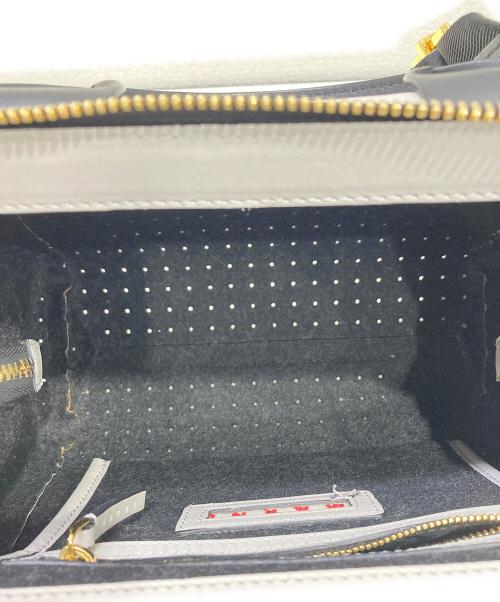 MARNI（マルニ）MARNI (マルニ) 2WAYバッグ グレーの古着・服飾アイテム