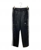 adidasアディダス）の古着「トラックパンツ」｜ブラック