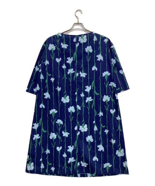 marimekko（マリメッコ）marimekko (マリメッコ) ワンピース ネイビー サイズ:38の古着・服飾アイテム
