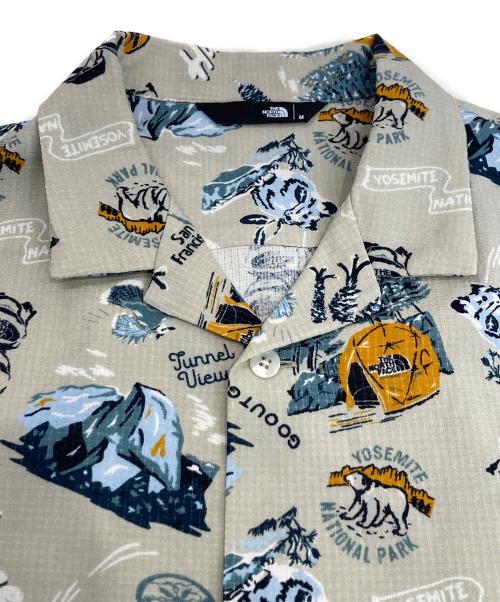 THE NORTH FACE（ザ ノース フェイス）THE NORTH FACE (ザ ノース フェイス) S/S ALOHA Vent SHIRT ベージュ サイズ:Mの古着・服飾アイテム